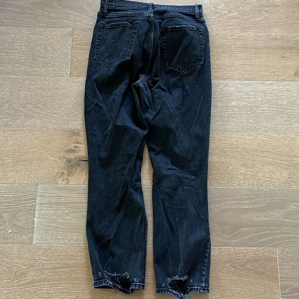Abercrombie & Fitch The Ankle Straight Ultra High Rise size 27/4 - Picture 3 of 14
